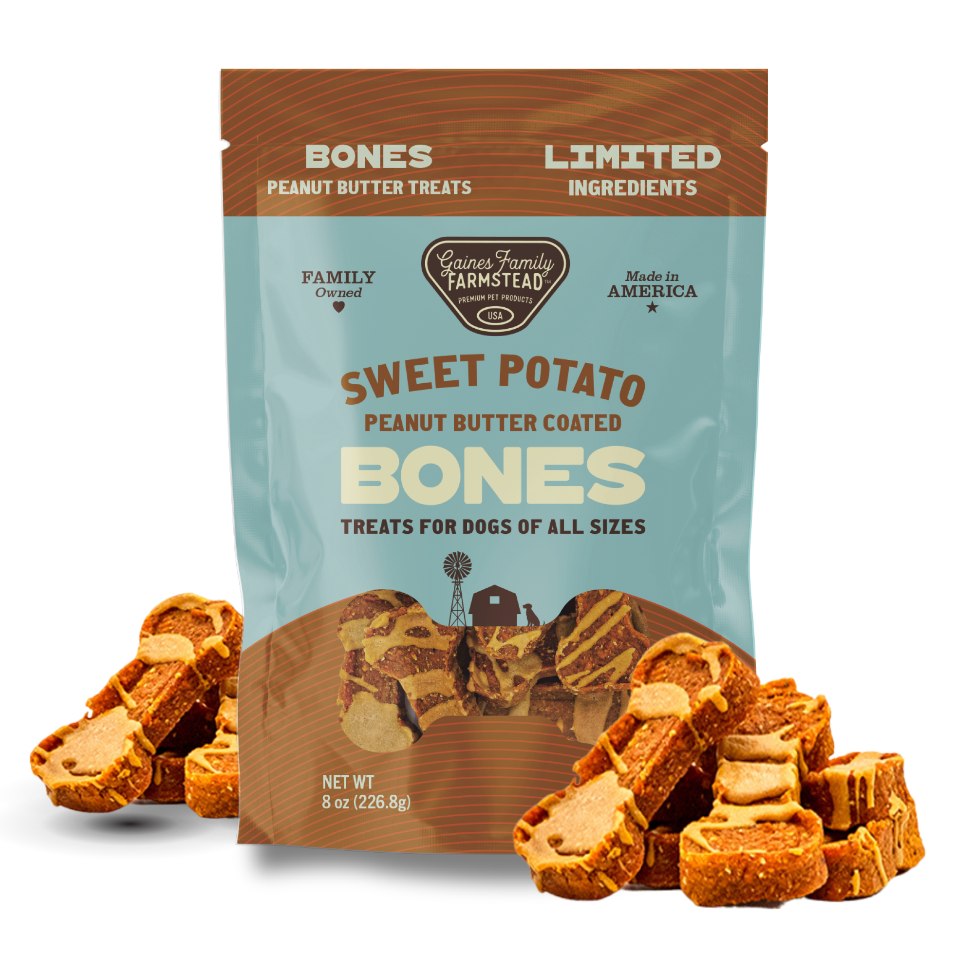 Sweet Potato Peanut Butter Bone