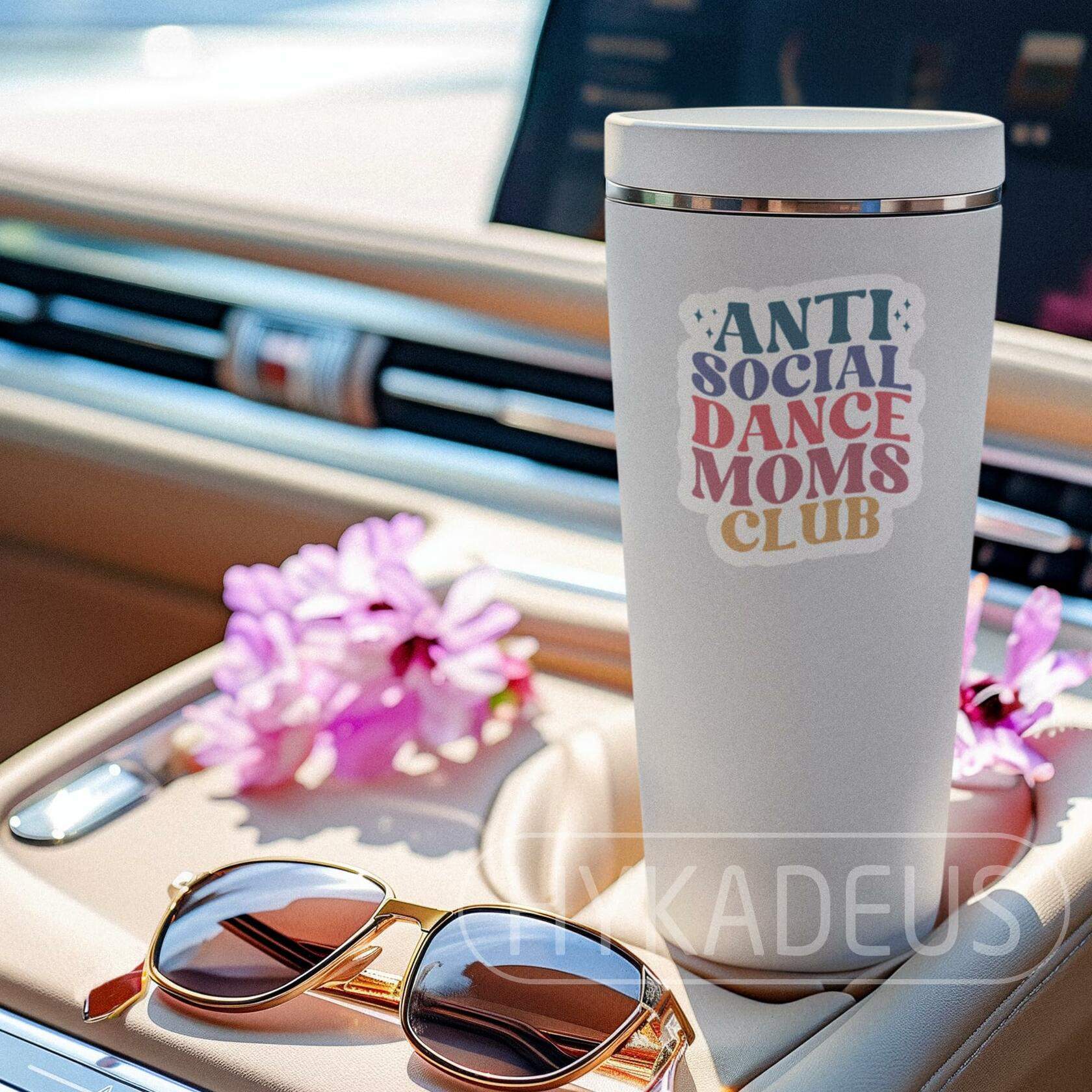 (3Pcs) In My Dance Mom Era Sticker Waterproof Vinyl 3x2.8 Inch Decal