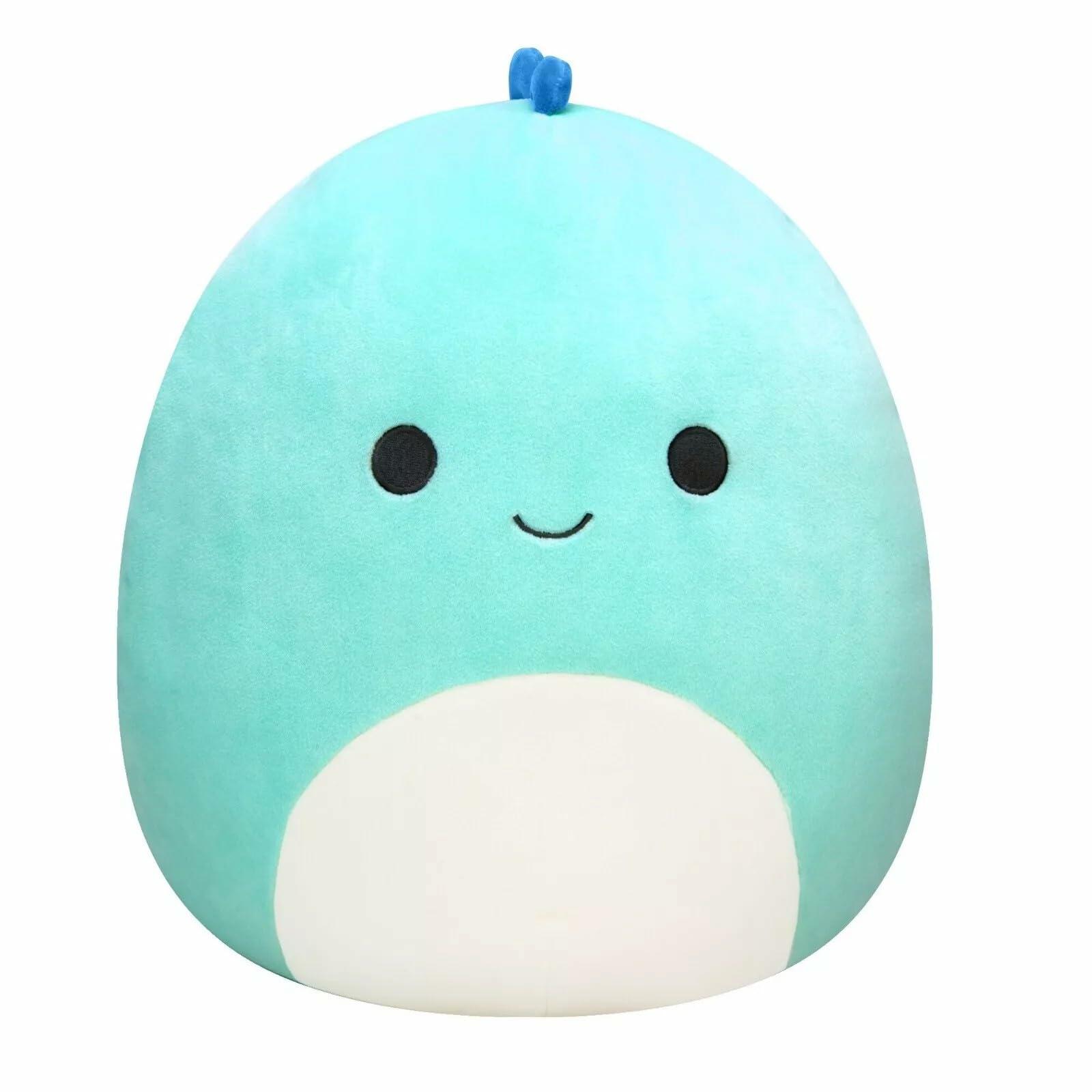 Squishmallows Emery Latte Squeaky Plush Dog Toy 3.5" Multicolor