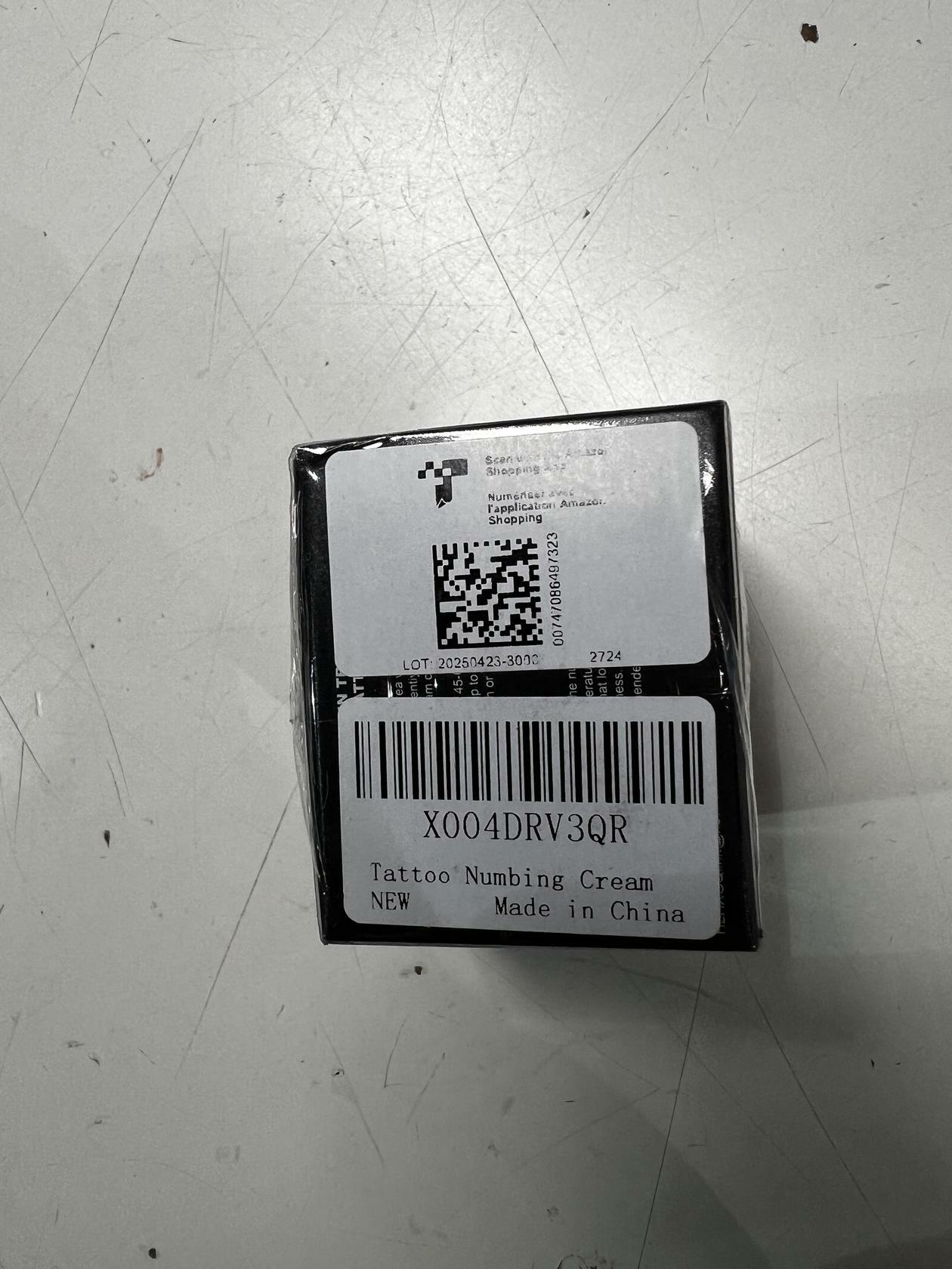 1.7 Oz Tattoo Numbing W/emu Oil And Arnica Maximum Strength