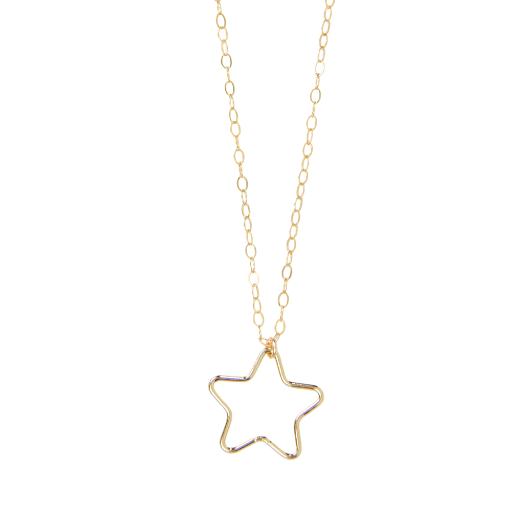 Open Star Necklace