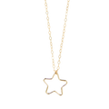 Open Star Necklace