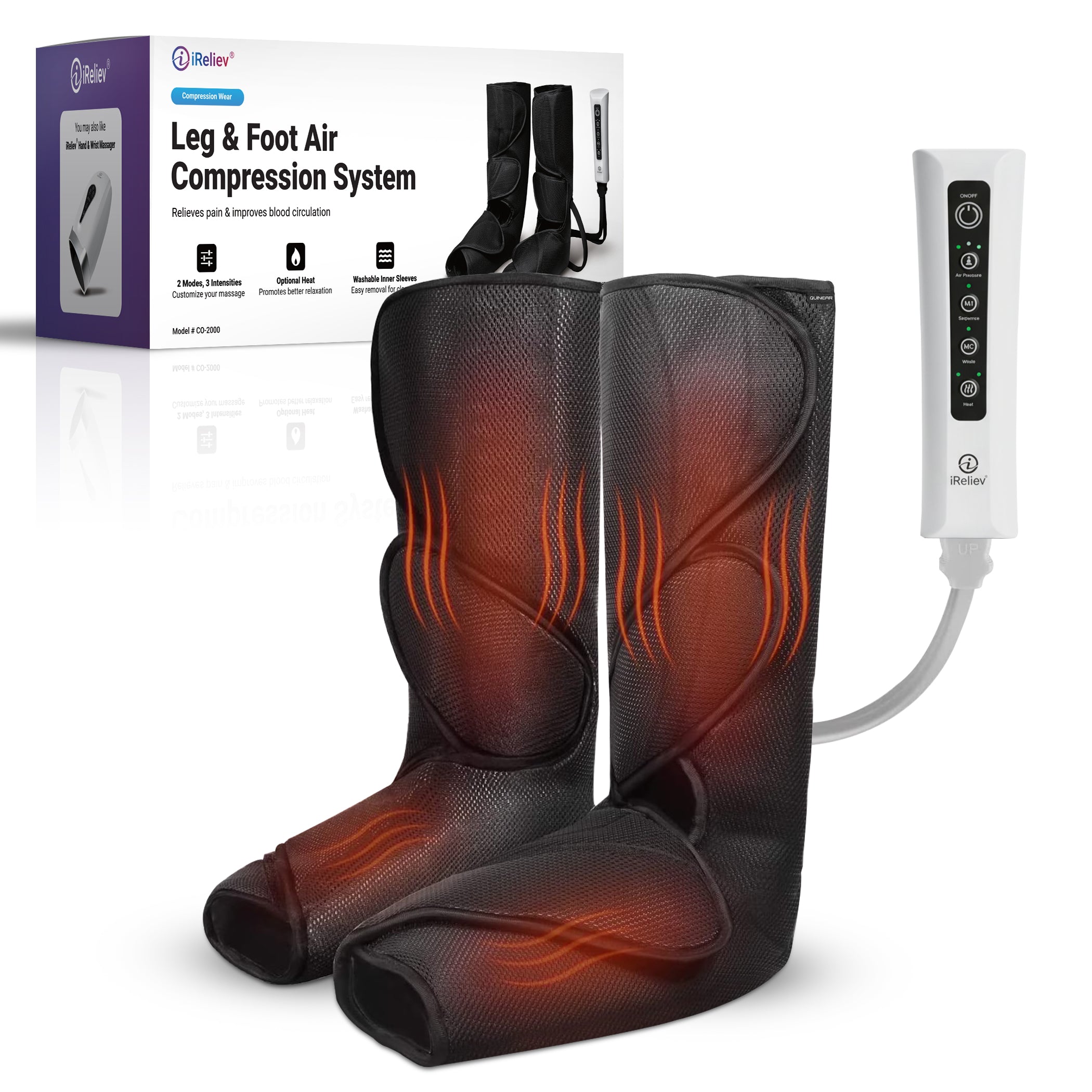 Relaxable Leg & Foot Air Compression System