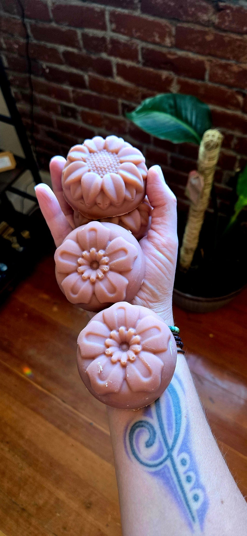 Goats Milk Herbal Shampoo Bars with marshmallow root