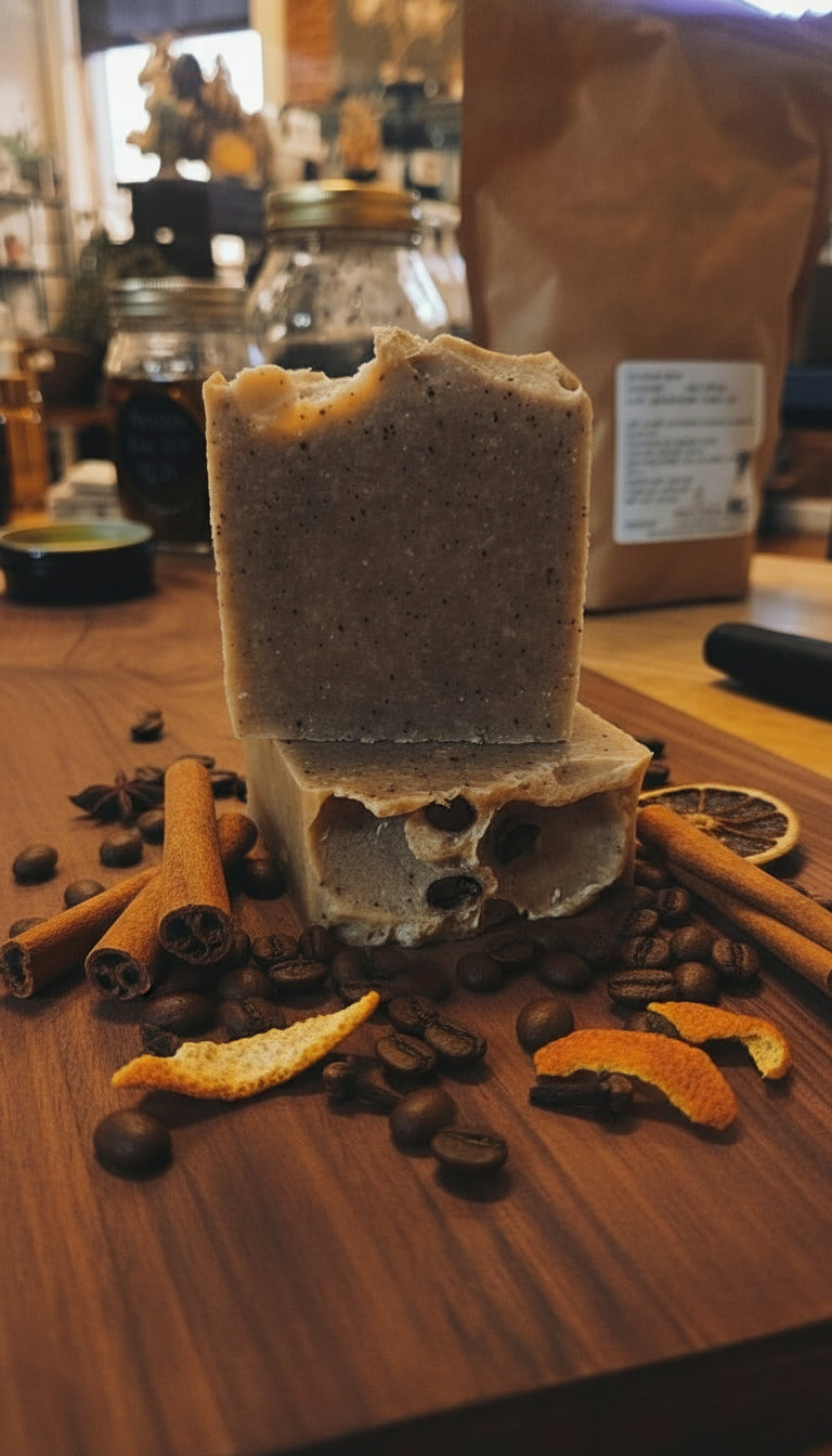 Citrus Coffee House Soap