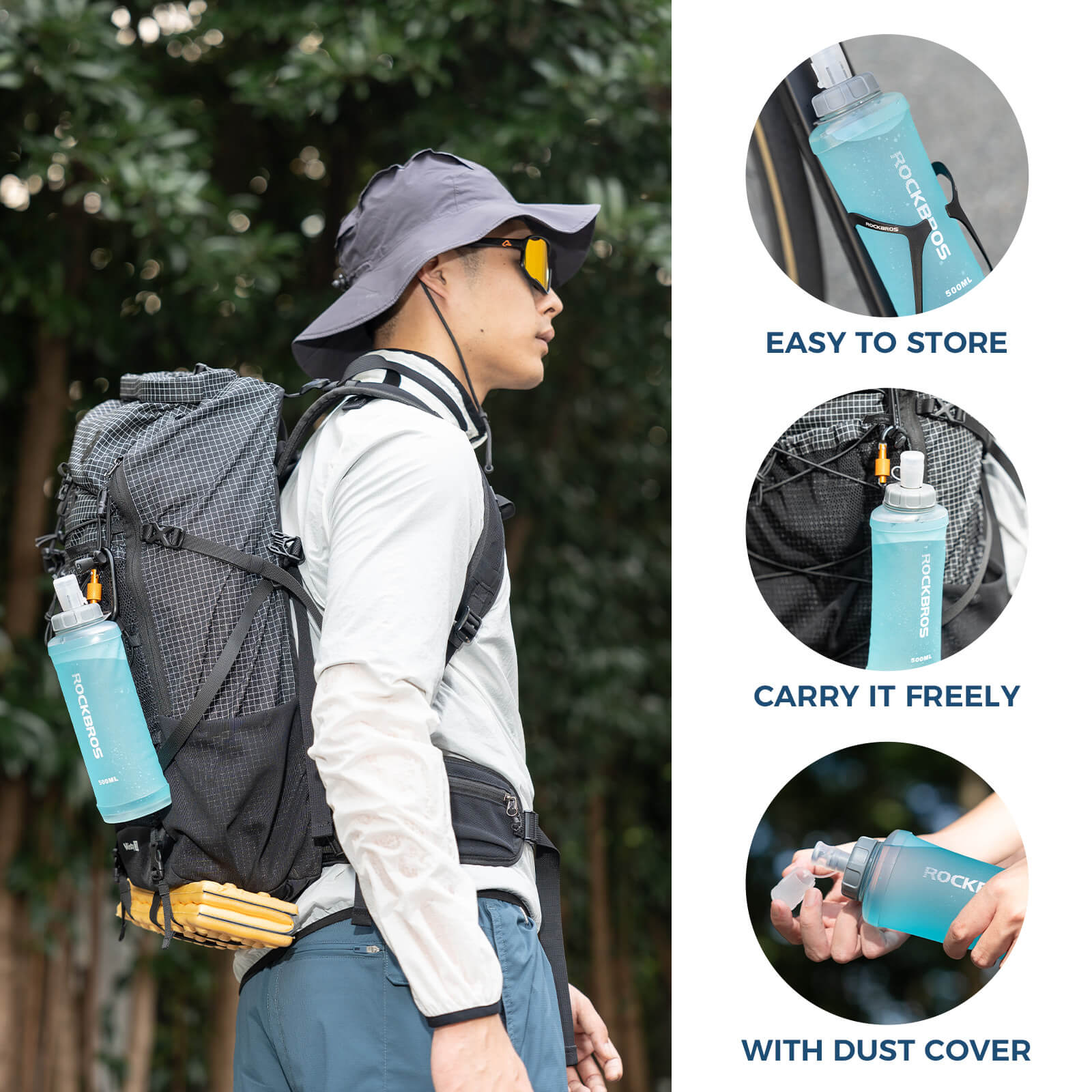 500ml Water Soft Flask