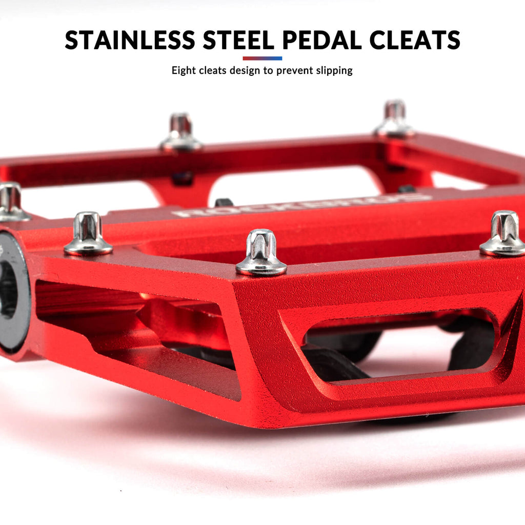 Dual-Use Clipless & Flat Bike Pedals