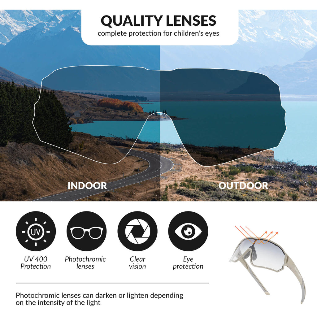 SP314 Kids Photochromic Sunglasses