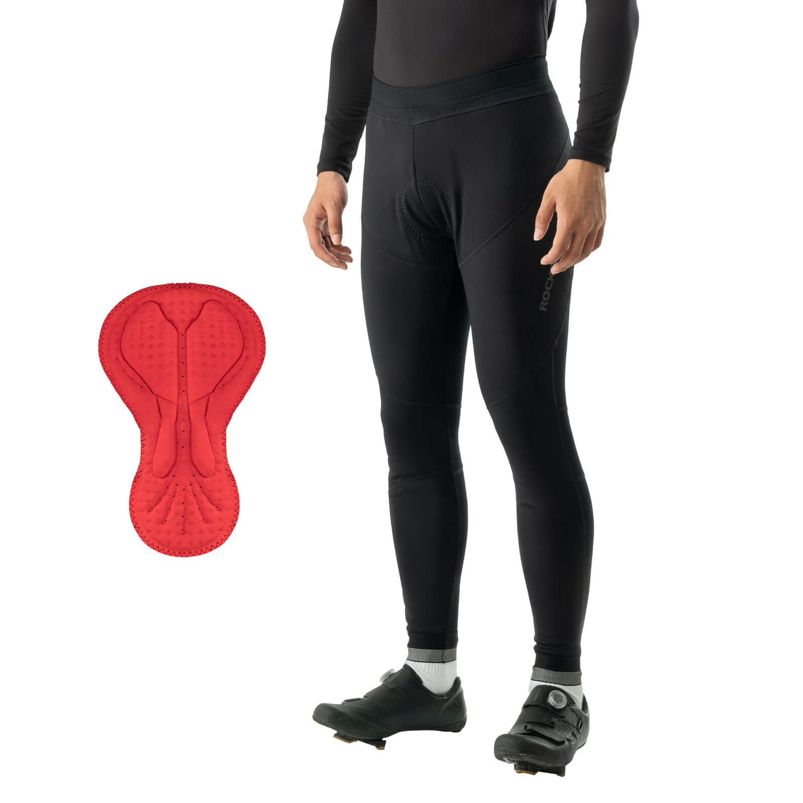 Men's Winter Cycling Tights with 4D Padded Seat