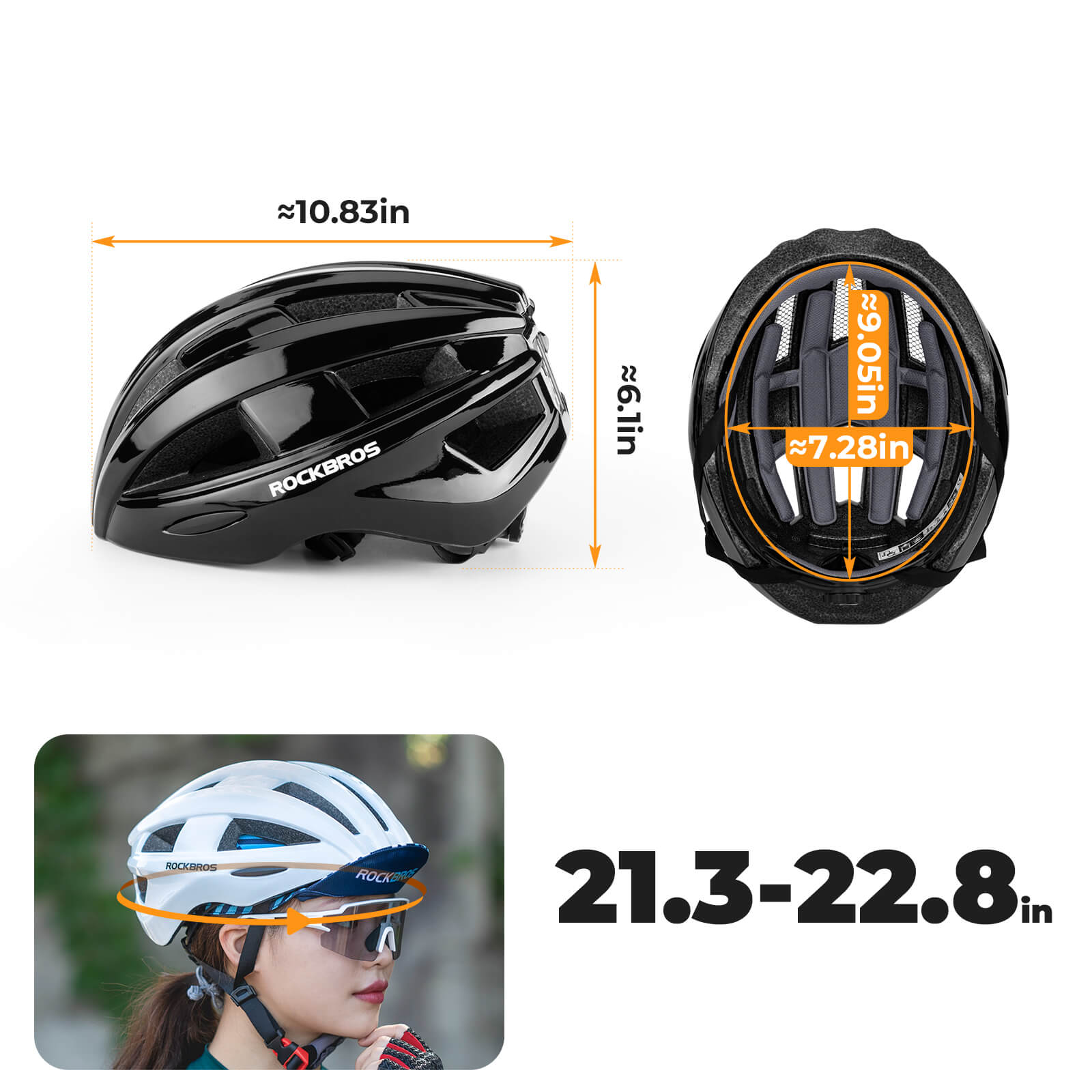 Hill Bike Helmet With Rear Light