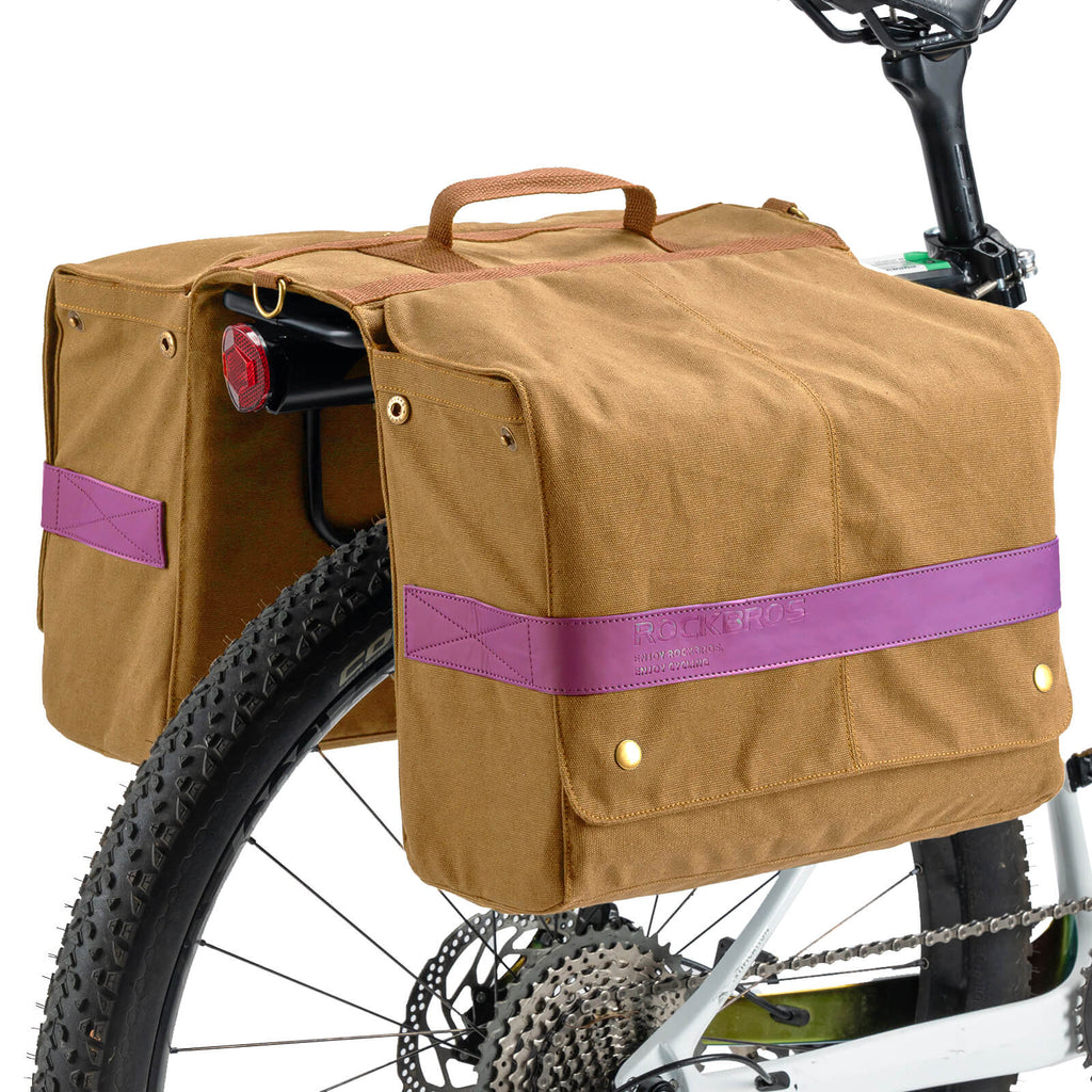 Retro Bike Pannier - 27L