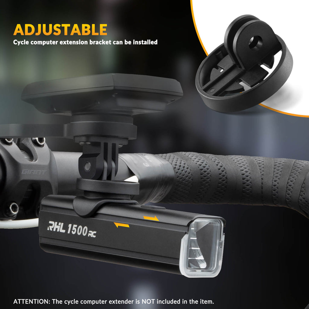 RHL1500 Bike Front Light with Intelligent Temperature Control