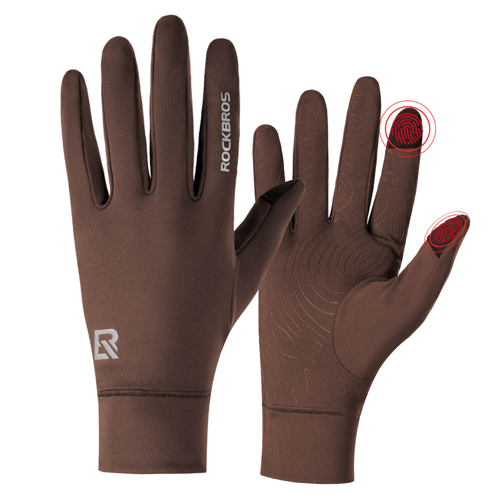 Full finger winter cycling gloves