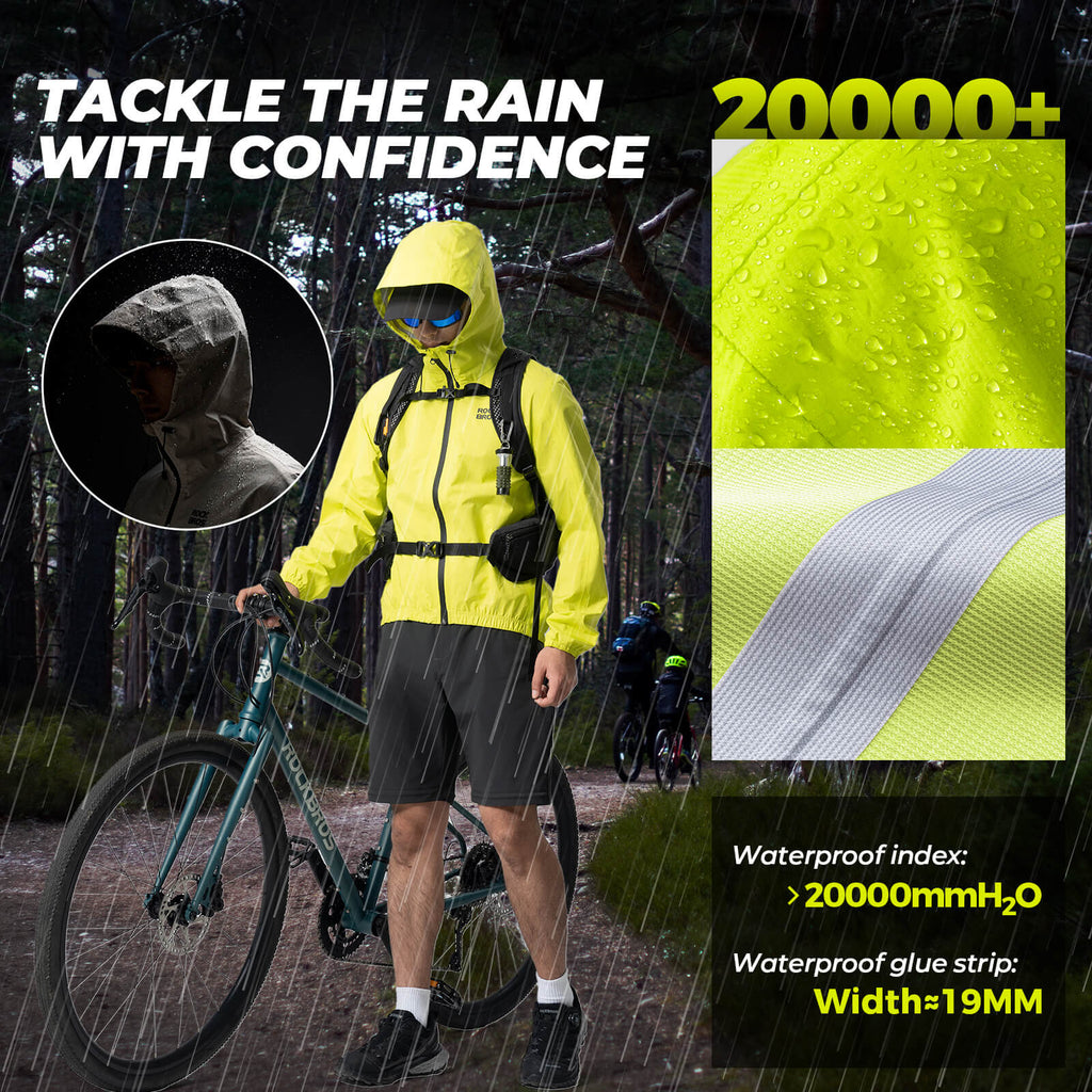 Unisex Waterproof Windproof Cycling Jacket