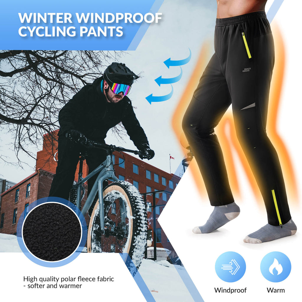 Unisex Windproof Thermal Cycling Pants
