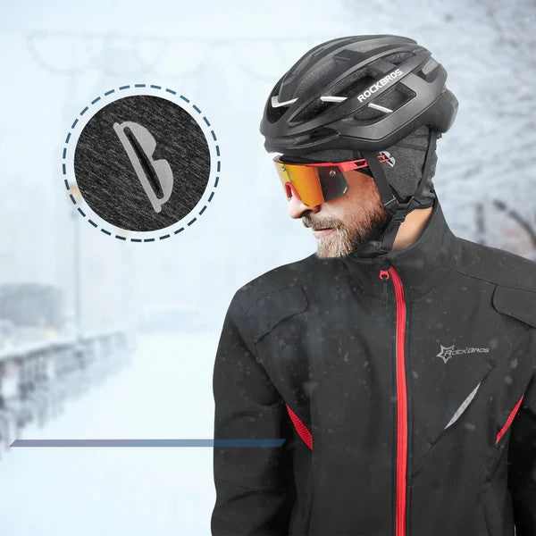 Cycling Skull Cap Helmet Liner with Thermal Fleece